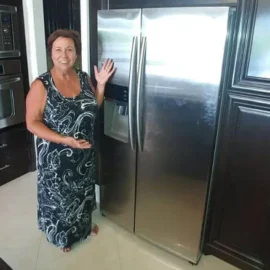 Our happy client after installation